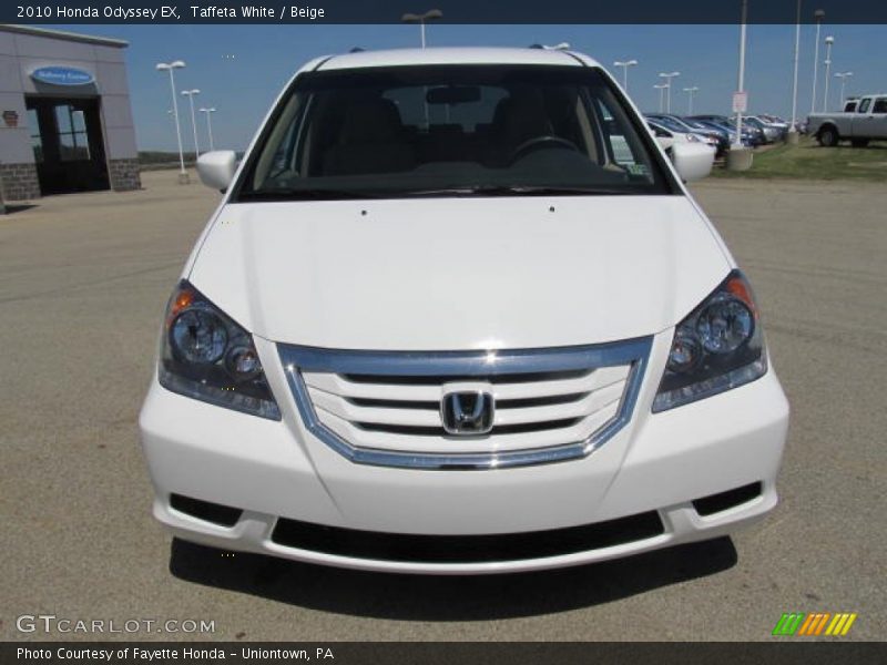 Taffeta White / Beige 2010 Honda Odyssey EX