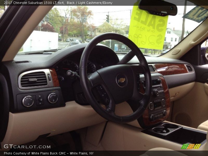 Black / Light Cashmere/Ebony 2007 Chevrolet Suburban 1500 LT 4x4