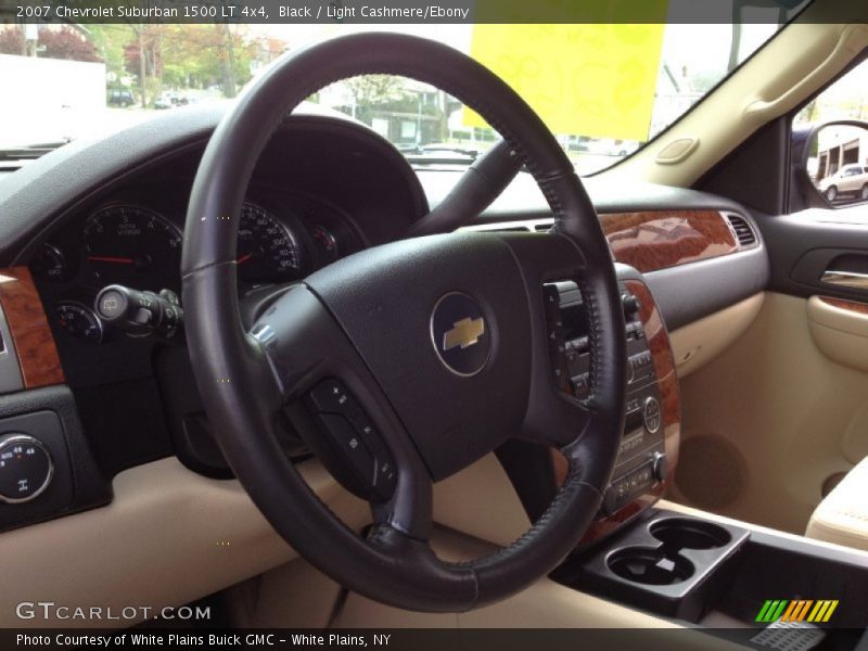 Black / Light Cashmere/Ebony 2007 Chevrolet Suburban 1500 LT 4x4