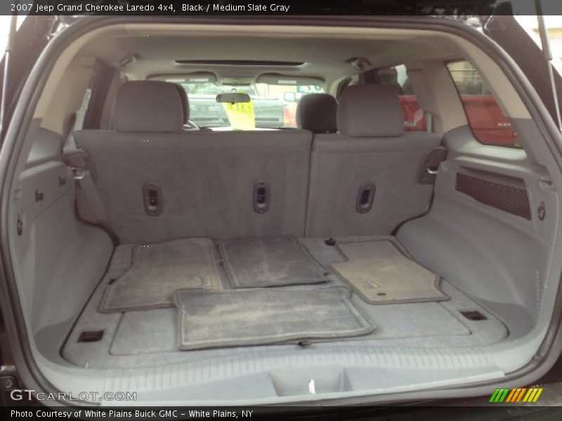 Black / Medium Slate Gray 2007 Jeep Grand Cherokee Laredo 4x4