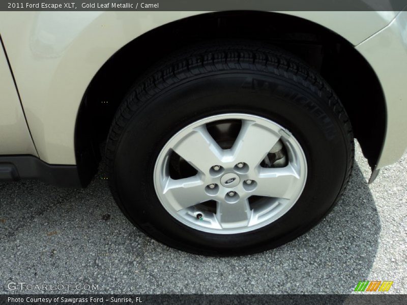 Gold Leaf Metallic / Camel 2011 Ford Escape XLT