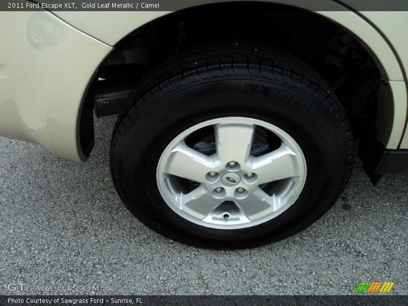 Gold Leaf Metallic / Camel 2011 Ford Escape XLT