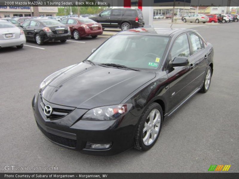 Black Mica / Black 2008 Mazda MAZDA3 s Touring Sedan