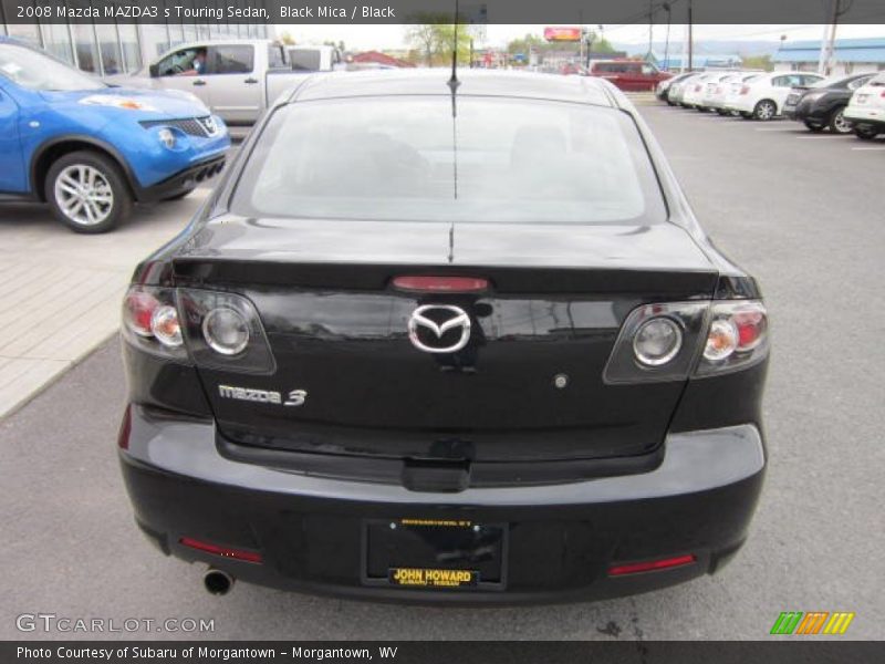 Black Mica / Black 2008 Mazda MAZDA3 s Touring Sedan