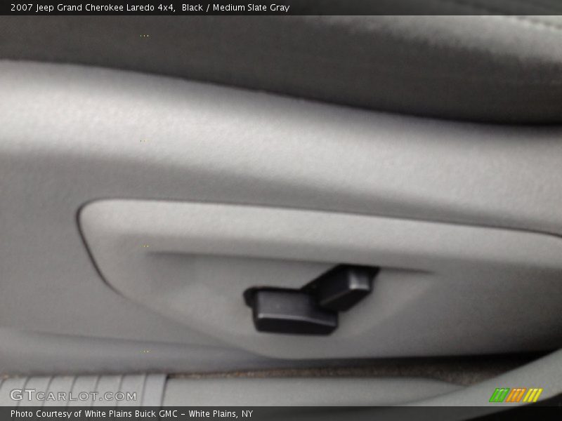 Black / Medium Slate Gray 2007 Jeep Grand Cherokee Laredo 4x4