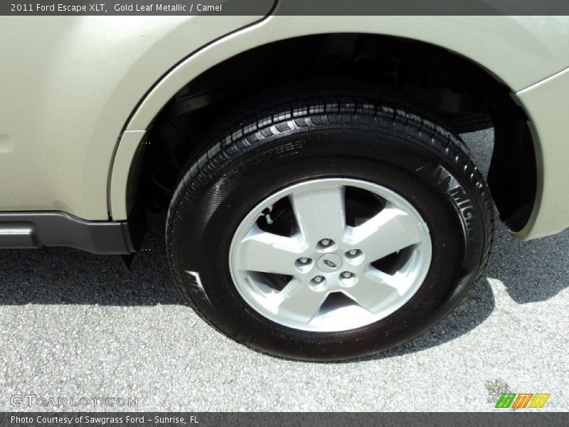 Gold Leaf Metallic / Camel 2011 Ford Escape XLT