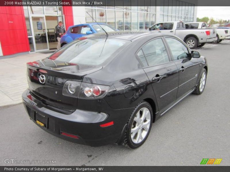 Black Mica / Black 2008 Mazda MAZDA3 s Touring Sedan