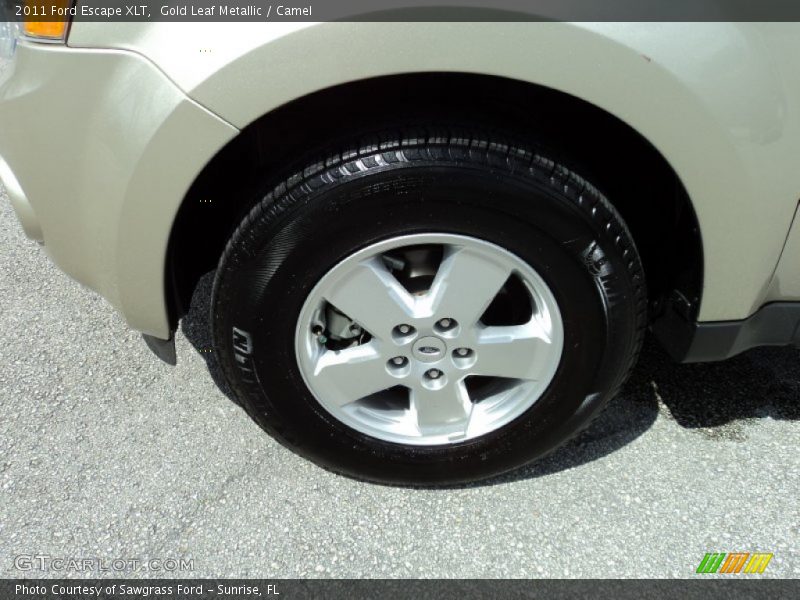 Gold Leaf Metallic / Camel 2011 Ford Escape XLT