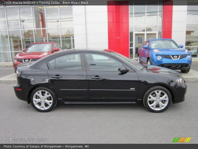 Black Mica / Black 2008 Mazda MAZDA3 s Touring Sedan