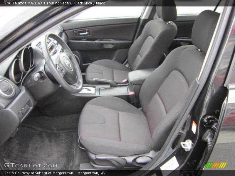 Black Mica / Black 2008 Mazda MAZDA3 s Touring Sedan