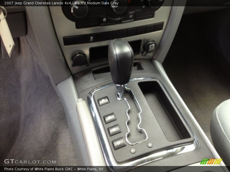 Black / Medium Slate Gray 2007 Jeep Grand Cherokee Laredo 4x4