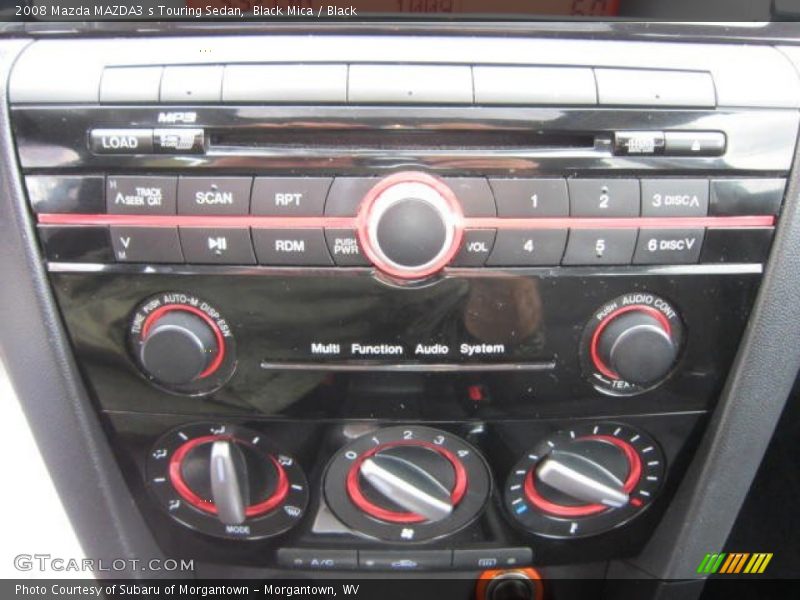 Black Mica / Black 2008 Mazda MAZDA3 s Touring Sedan