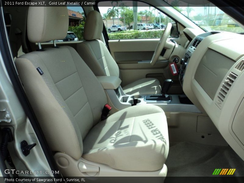 Gold Leaf Metallic / Camel 2011 Ford Escape XLT