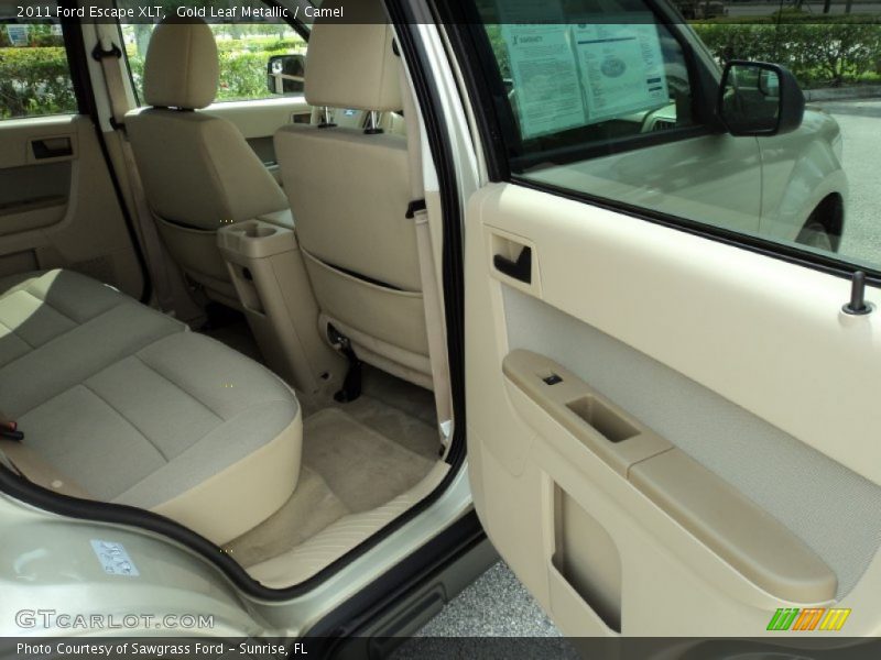 Gold Leaf Metallic / Camel 2011 Ford Escape XLT