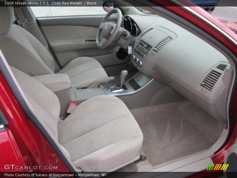 Code Red Metallic / Blond 2006 Nissan Altima 2.5 S