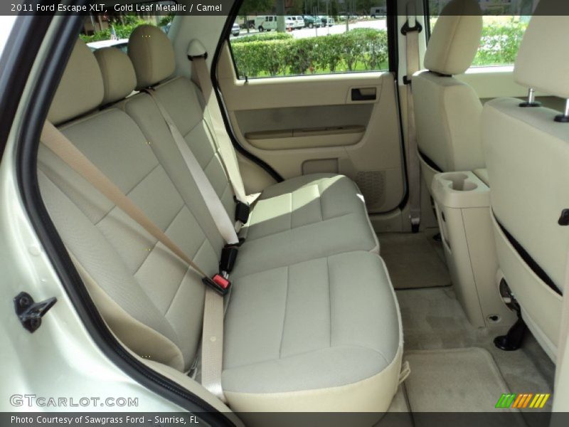 Gold Leaf Metallic / Camel 2011 Ford Escape XLT