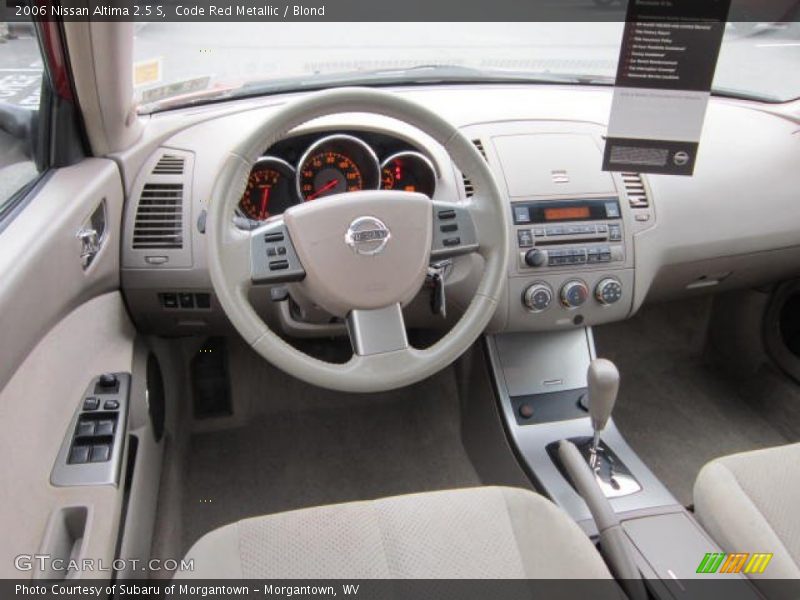 Code Red Metallic / Blond 2006 Nissan Altima 2.5 S