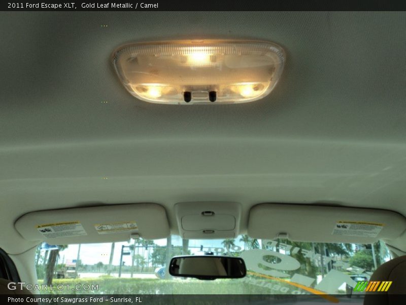 Gold Leaf Metallic / Camel 2011 Ford Escape XLT