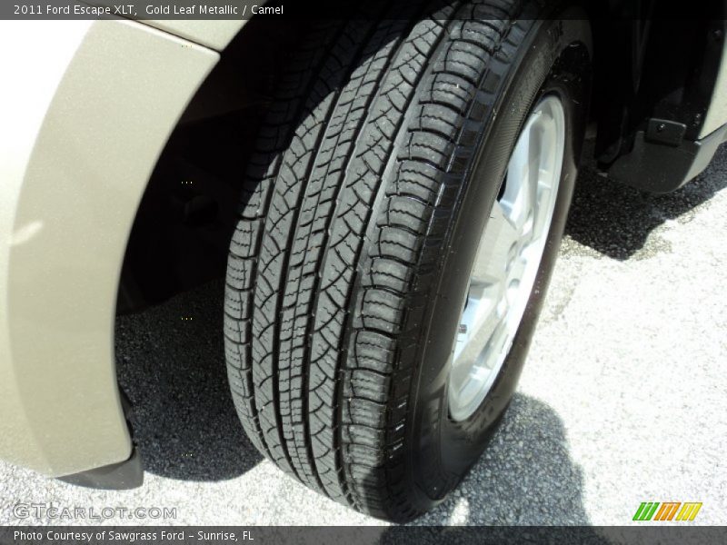 Gold Leaf Metallic / Camel 2011 Ford Escape XLT