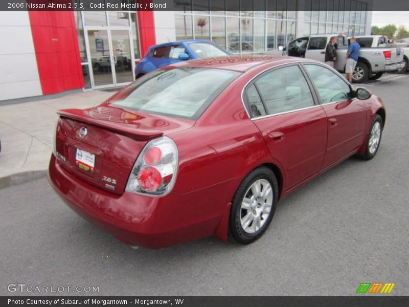 Code Red Metallic / Blond 2006 Nissan Altima 2.5 S