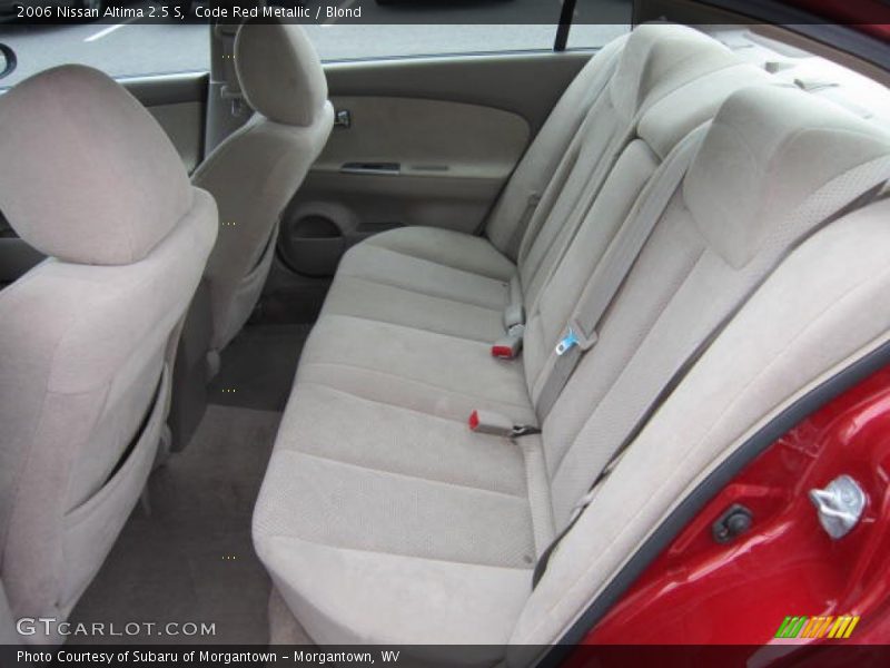 Code Red Metallic / Blond 2006 Nissan Altima 2.5 S