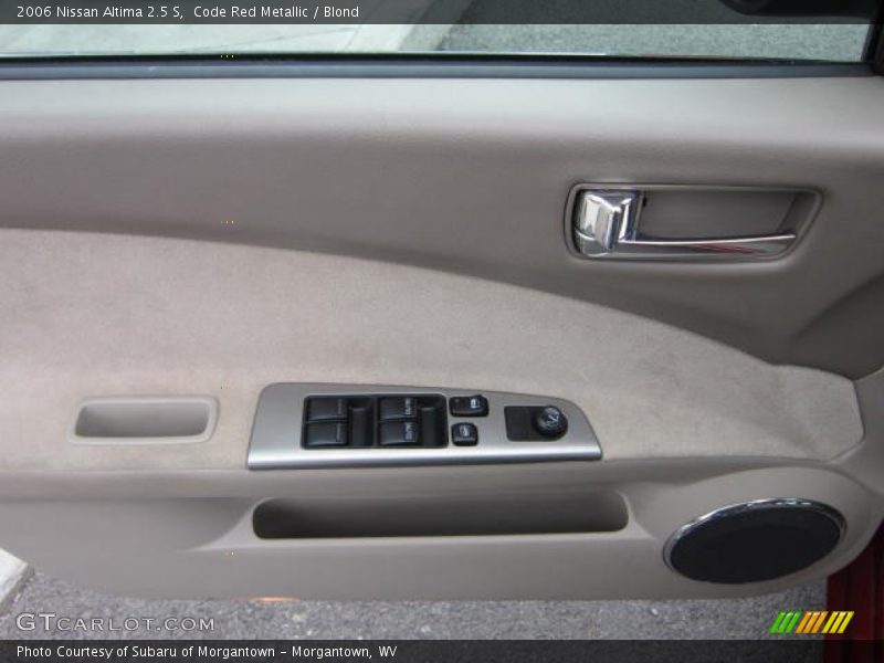 Code Red Metallic / Blond 2006 Nissan Altima 2.5 S