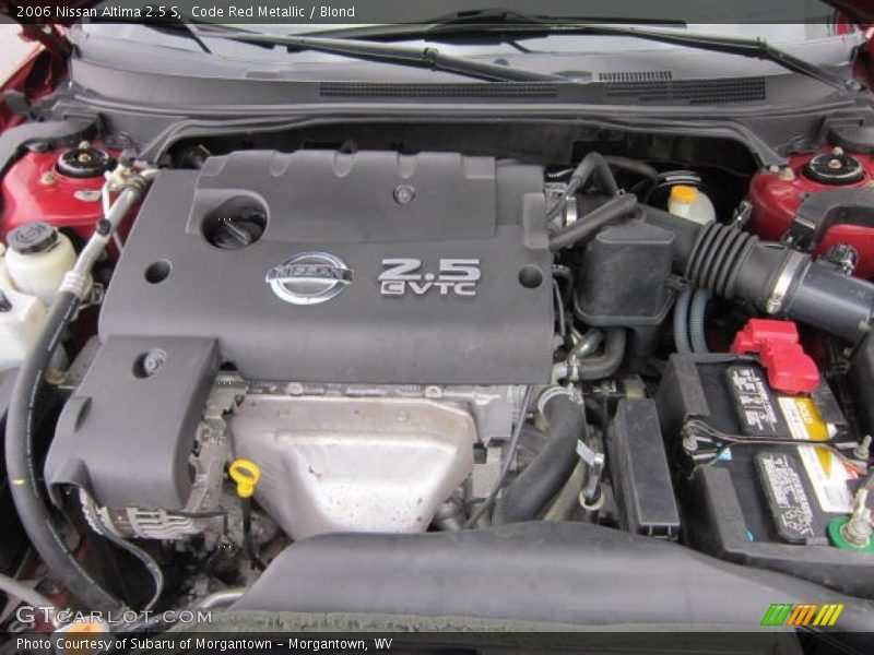 Code Red Metallic / Blond 2006 Nissan Altima 2.5 S