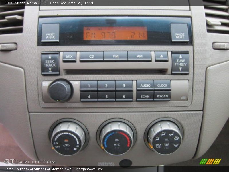 Code Red Metallic / Blond 2006 Nissan Altima 2.5 S