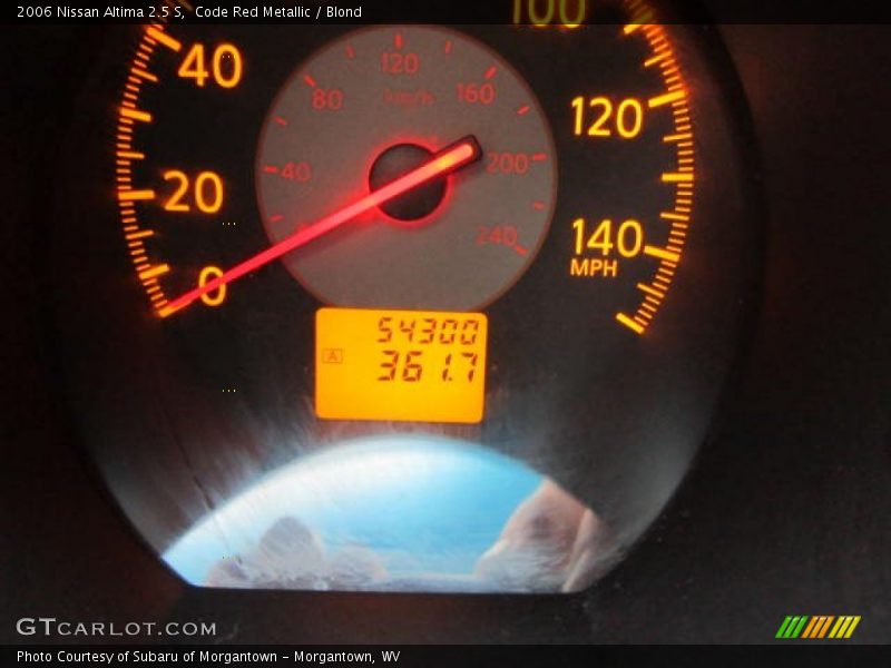 Code Red Metallic / Blond 2006 Nissan Altima 2.5 S