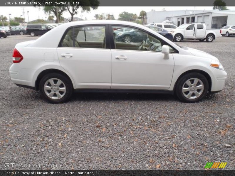 Fresh Powder / Beige 2007 Nissan Versa S