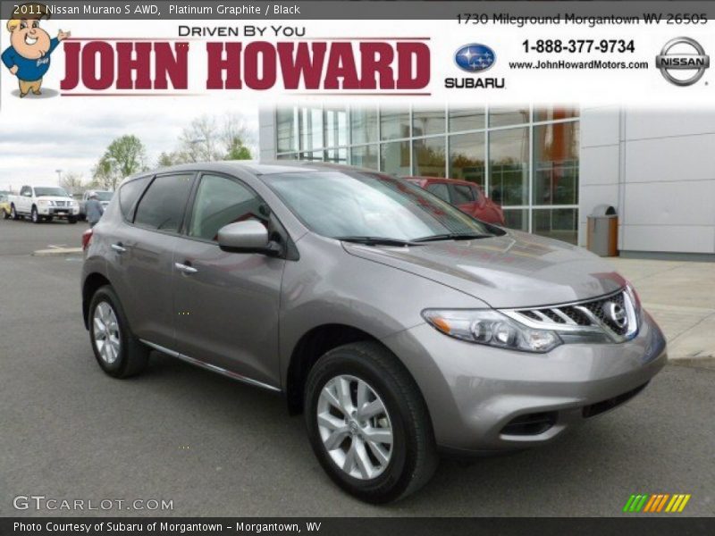 Platinum Graphite / Black 2011 Nissan Murano S AWD