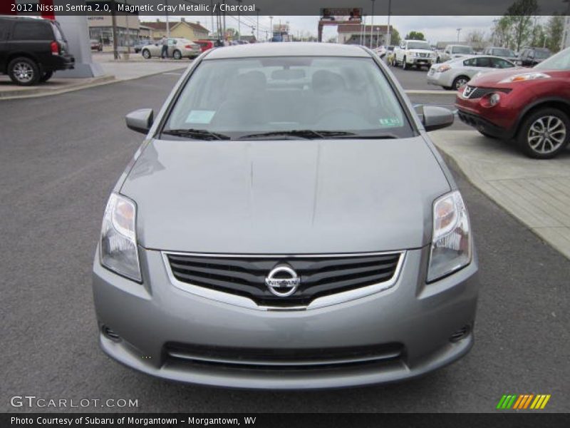 Magnetic Gray Metallic / Charcoal 2012 Nissan Sentra 2.0