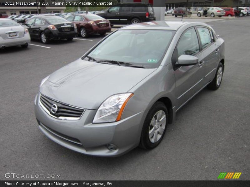 Magnetic Gray Metallic / Charcoal 2012 Nissan Sentra 2.0