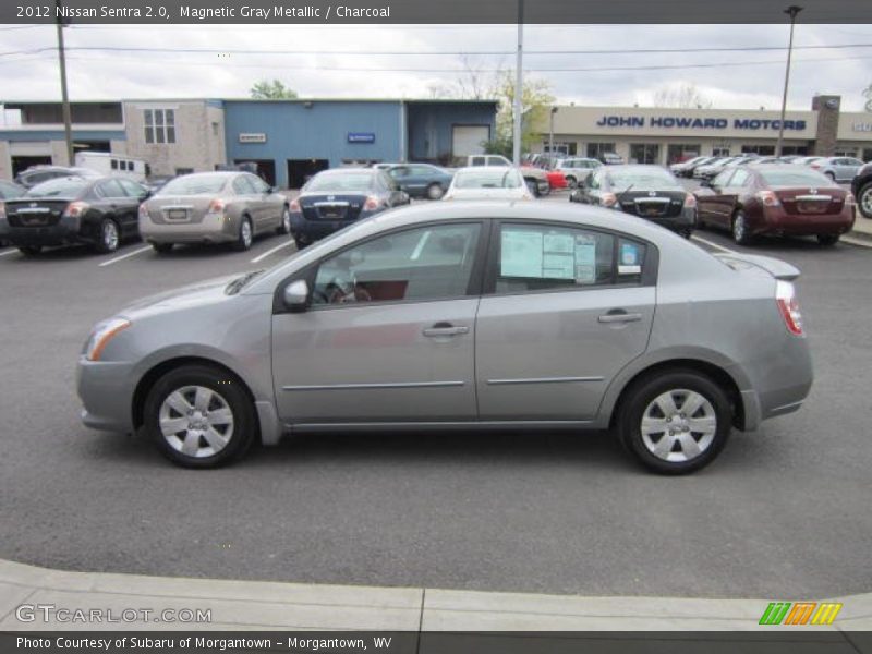 Magnetic Gray Metallic / Charcoal 2012 Nissan Sentra 2.0