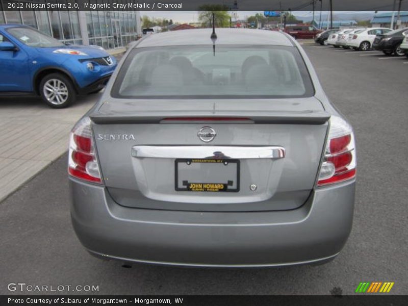 Magnetic Gray Metallic / Charcoal 2012 Nissan Sentra 2.0