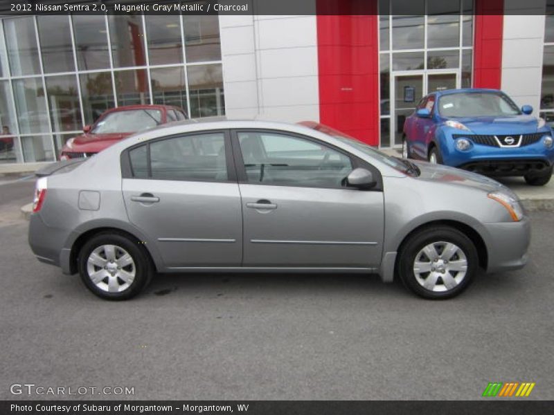 Magnetic Gray Metallic / Charcoal 2012 Nissan Sentra 2.0