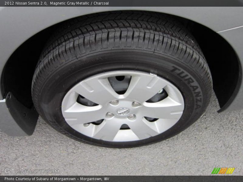 Magnetic Gray Metallic / Charcoal 2012 Nissan Sentra 2.0