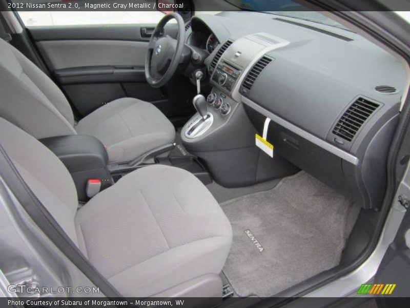 Magnetic Gray Metallic / Charcoal 2012 Nissan Sentra 2.0