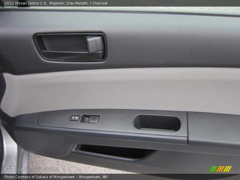 Magnetic Gray Metallic / Charcoal 2012 Nissan Sentra 2.0