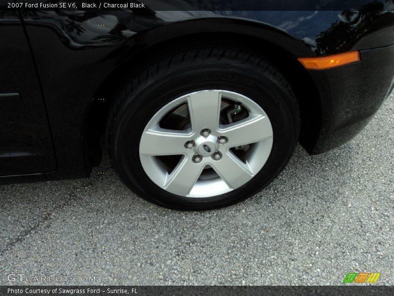 Black / Charcoal Black 2007 Ford Fusion SE V6