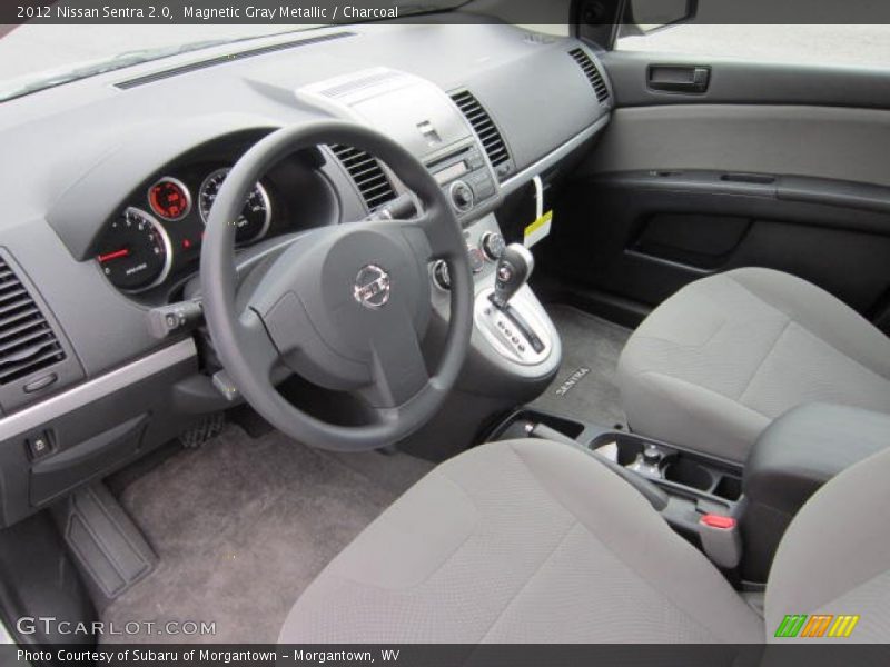 Magnetic Gray Metallic / Charcoal 2012 Nissan Sentra 2.0