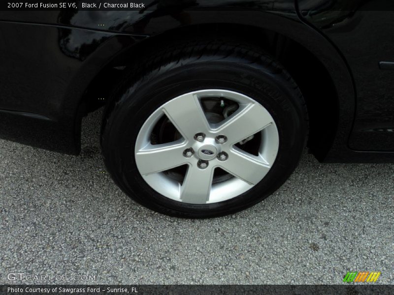Black / Charcoal Black 2007 Ford Fusion SE V6