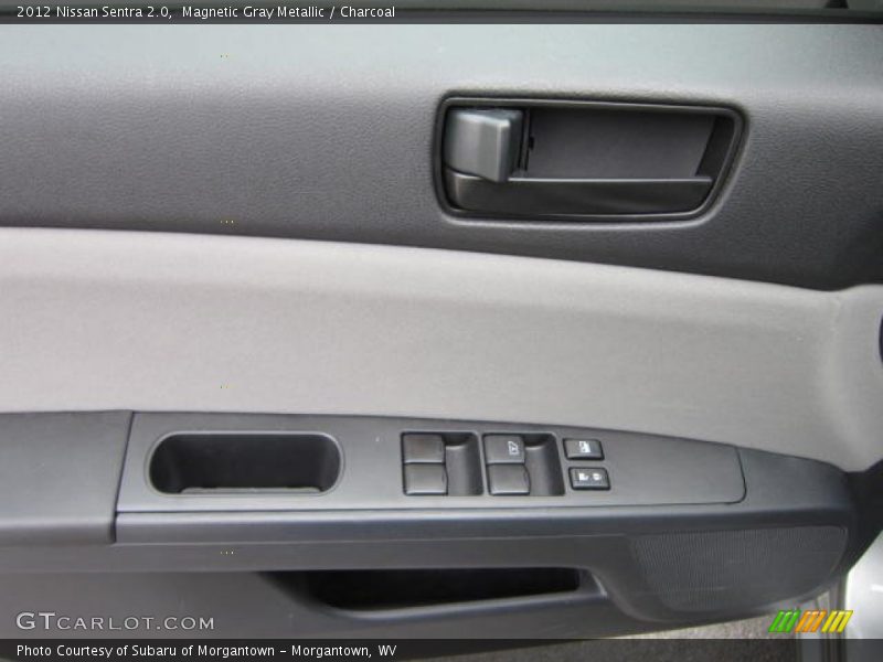 Magnetic Gray Metallic / Charcoal 2012 Nissan Sentra 2.0