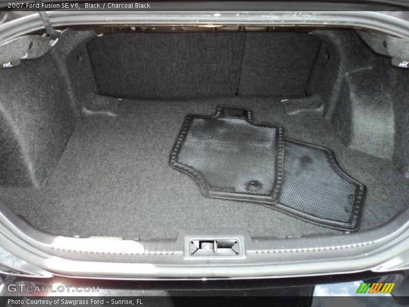 Black / Charcoal Black 2007 Ford Fusion SE V6