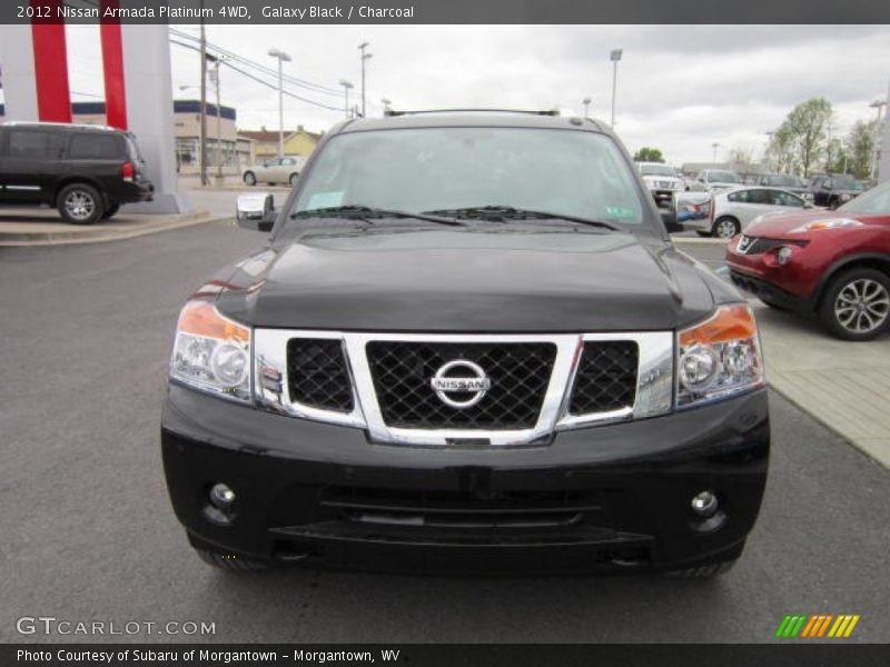 Galaxy Black / Charcoal 2012 Nissan Armada Platinum 4WD