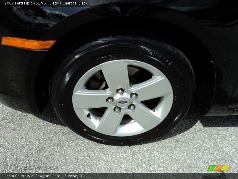 Black / Charcoal Black 2007 Ford Fusion SE V6