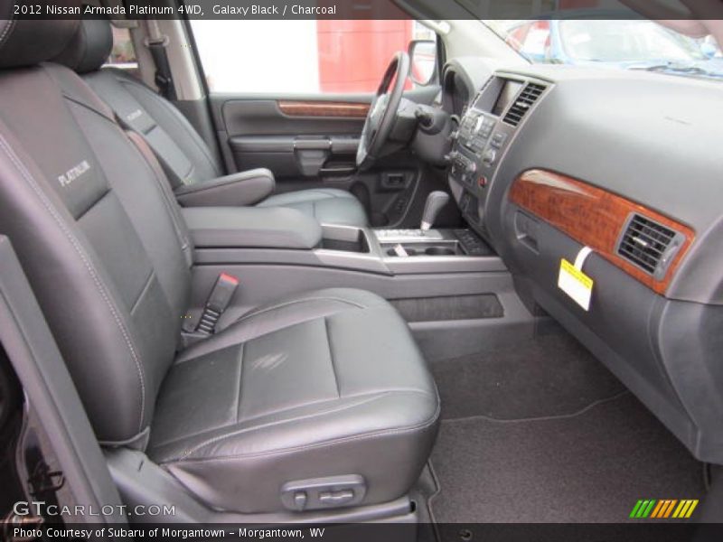 Galaxy Black / Charcoal 2012 Nissan Armada Platinum 4WD