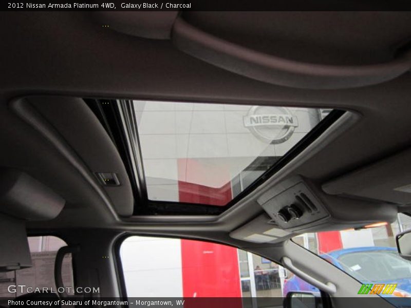 Galaxy Black / Charcoal 2012 Nissan Armada Platinum 4WD