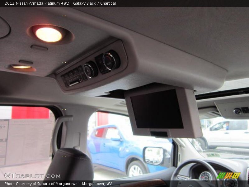 Galaxy Black / Charcoal 2012 Nissan Armada Platinum 4WD