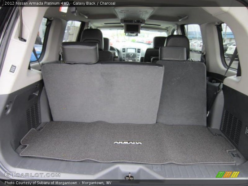 Galaxy Black / Charcoal 2012 Nissan Armada Platinum 4WD